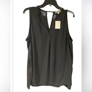 Pleione Black NWT Sleeveless Top